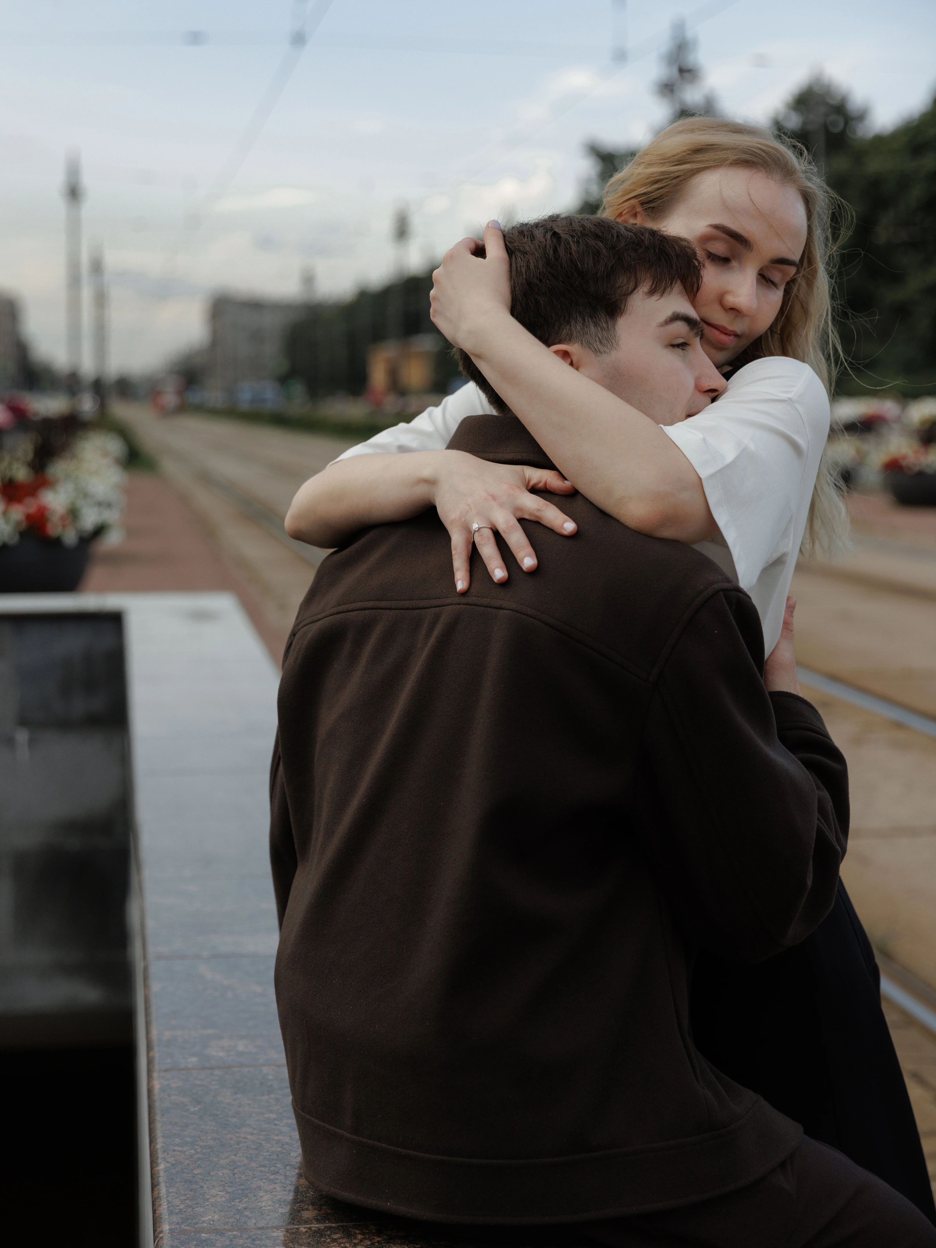 Тёплый кадр love story